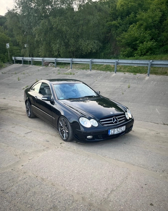 Mercedes-Benz CLK cena 28990 przebieg: 209000, rok produkcji 2006 z Płock małe 254